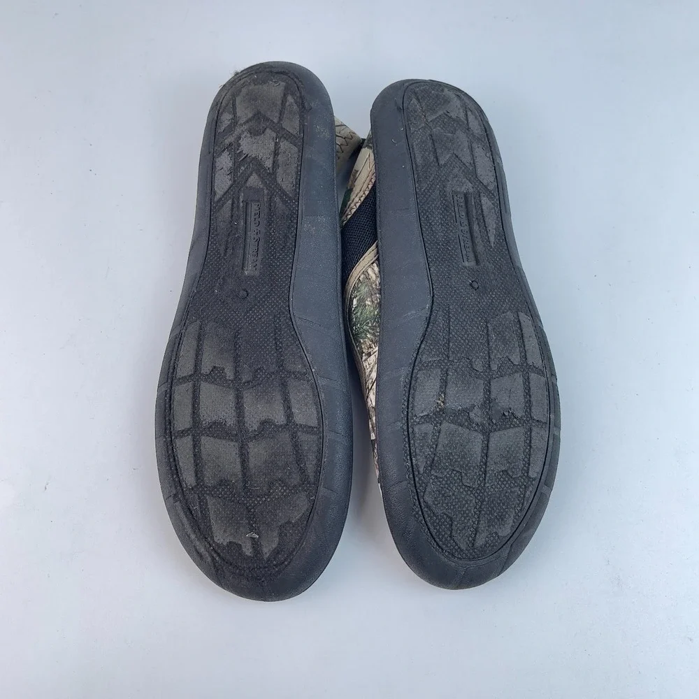 Field & Stream Water Shoes Youth Size 7 Brown‎ Realtree Print Synthetic Slip On
